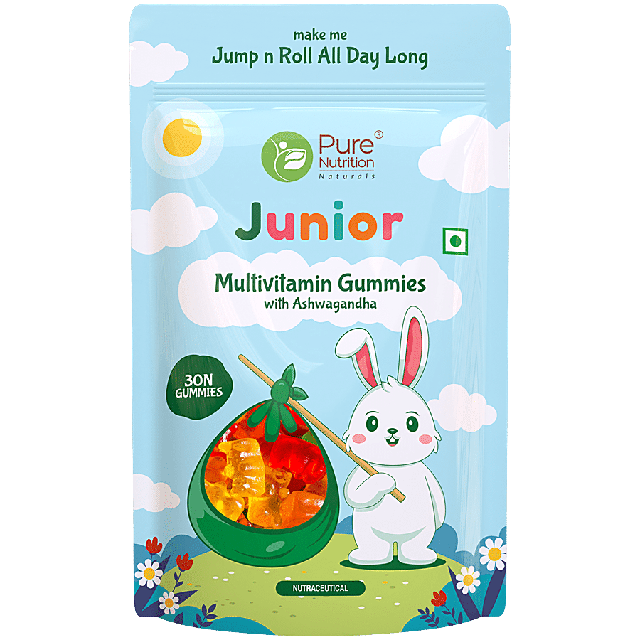 Pure Nutrition  Junior Multivitamin Gummies - For Healthy Growth