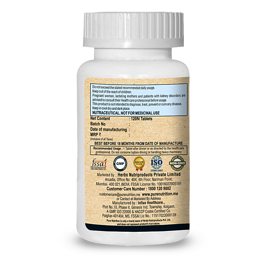 Pure Nutrition  Melatonin 10 MG Tablet - Helps To Manage Sleep Cycles