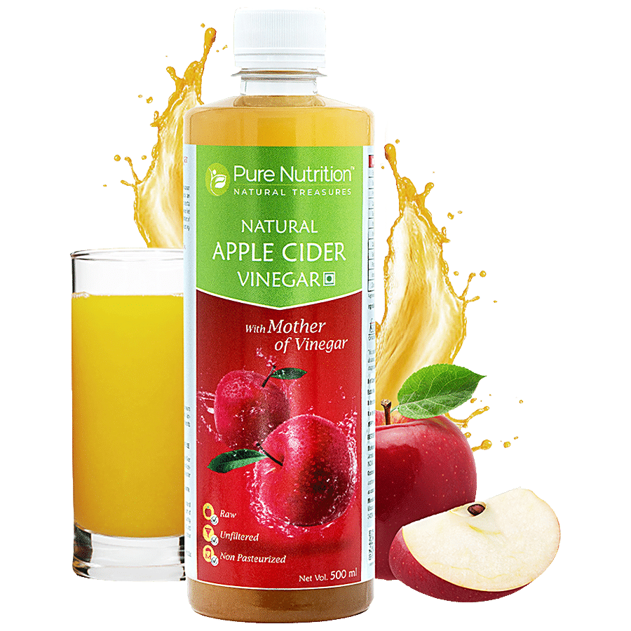 Pure Nutrition  Pure Nutrition Apple Cider Vinegar with Mother of Vinegar For weight loss and boost immunity