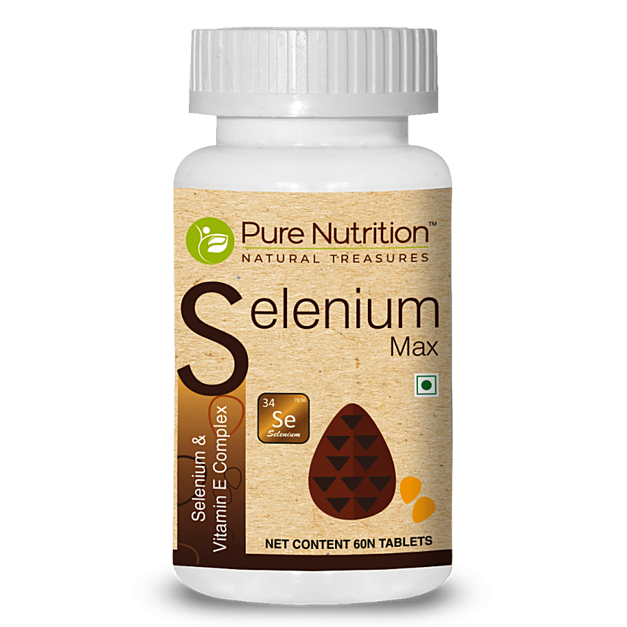 Pure Nutrition  Selenium Max Tablet - Vitamin E Complex