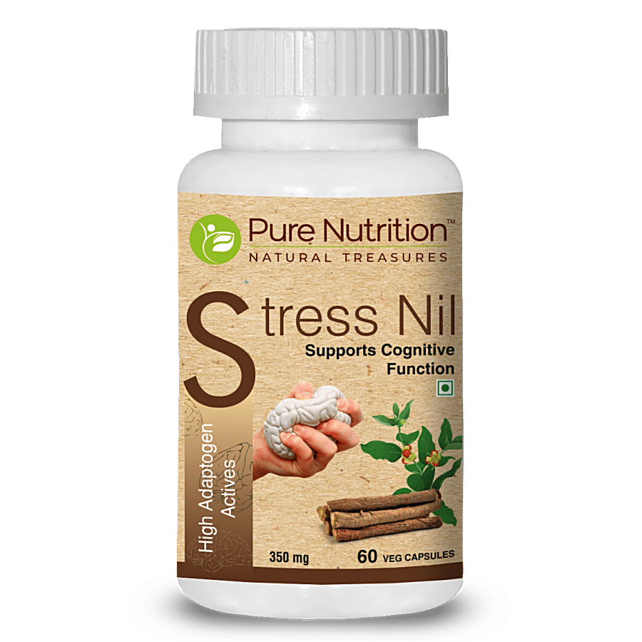 Pure Nutrition  Stress Nil Tablet - Supports Cognitive Functions