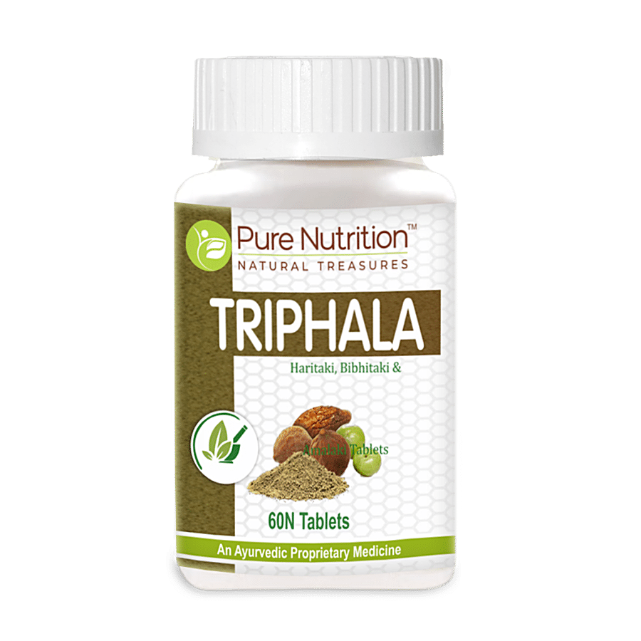 Pure Nutrition  Triphala Tablet - With Haritaki