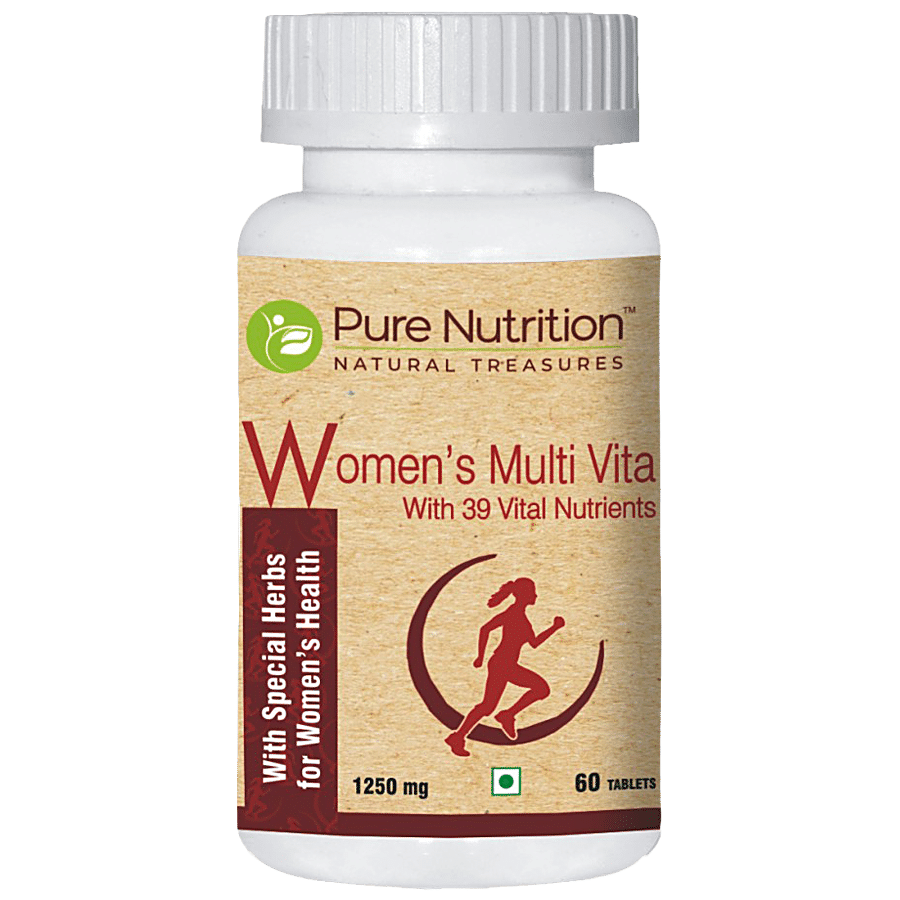 Pure Nutrition  Women's Multi Vita Tablets - With 39 Vital Nutrients