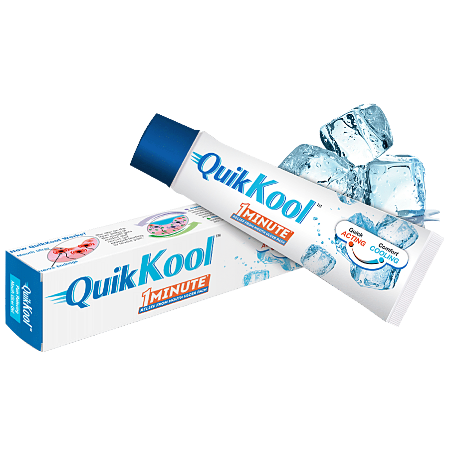 QuikKool Mouth Ulcer Gel - Pain Relieving