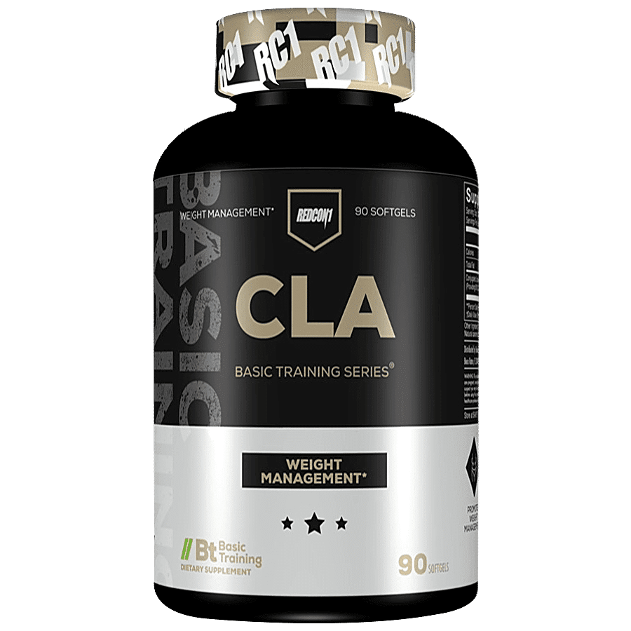 REDCON 1 CLA Basic Training Dietary Supplement Softgels - For Muscle Growth