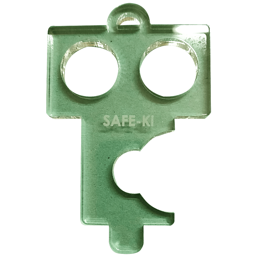 SAFE-KI Safety/Germ Free Key For Personal Use - Acrylic