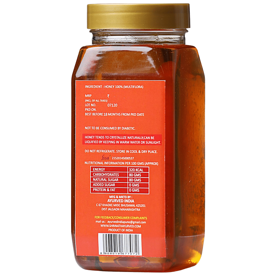 SHRINATH AYURVED Honey - Pure & Natural