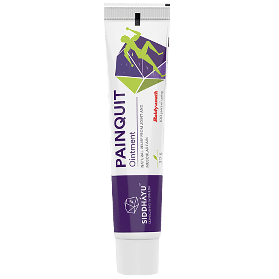 SIDDHAYU Painquit Ointment - For Joint & Muscular Pain