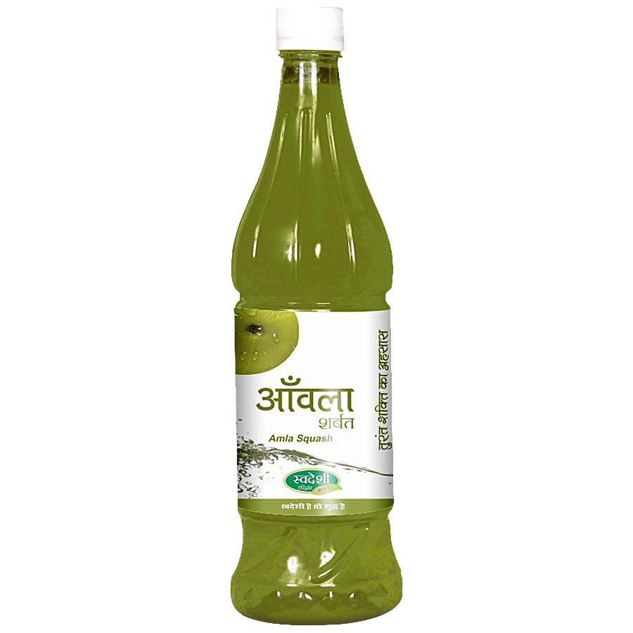 SWADESHI AYURVED Amla Sharbat - Rich Source Of Vitamin C