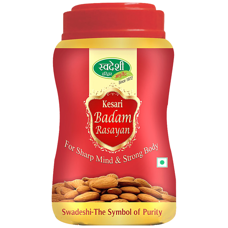 SWADESHI AYURVED Kesari Badam Rasayan - Improves Mind & Body