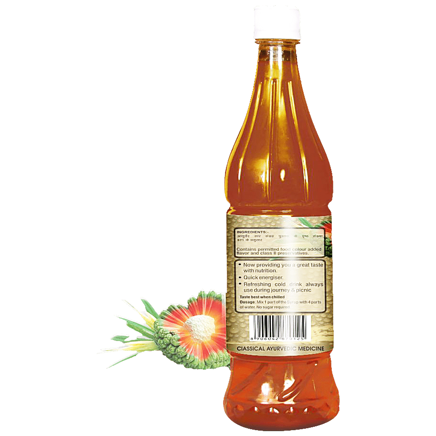 SWADESHI AYURVED Kewda Ka Sharbat - Antioxidant