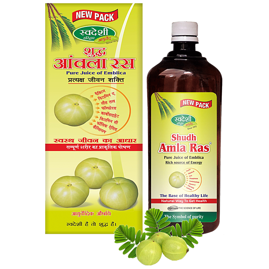 SWADESHI AYURVED Shudh Amla Ras - Relieves Indigestion & Debility