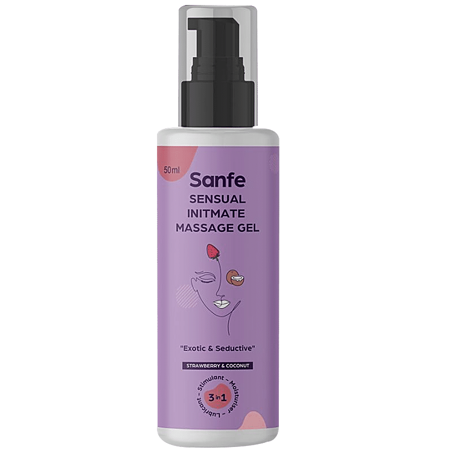 Sanfe Sensual Intimate Massage Gel - Natural Stimulant