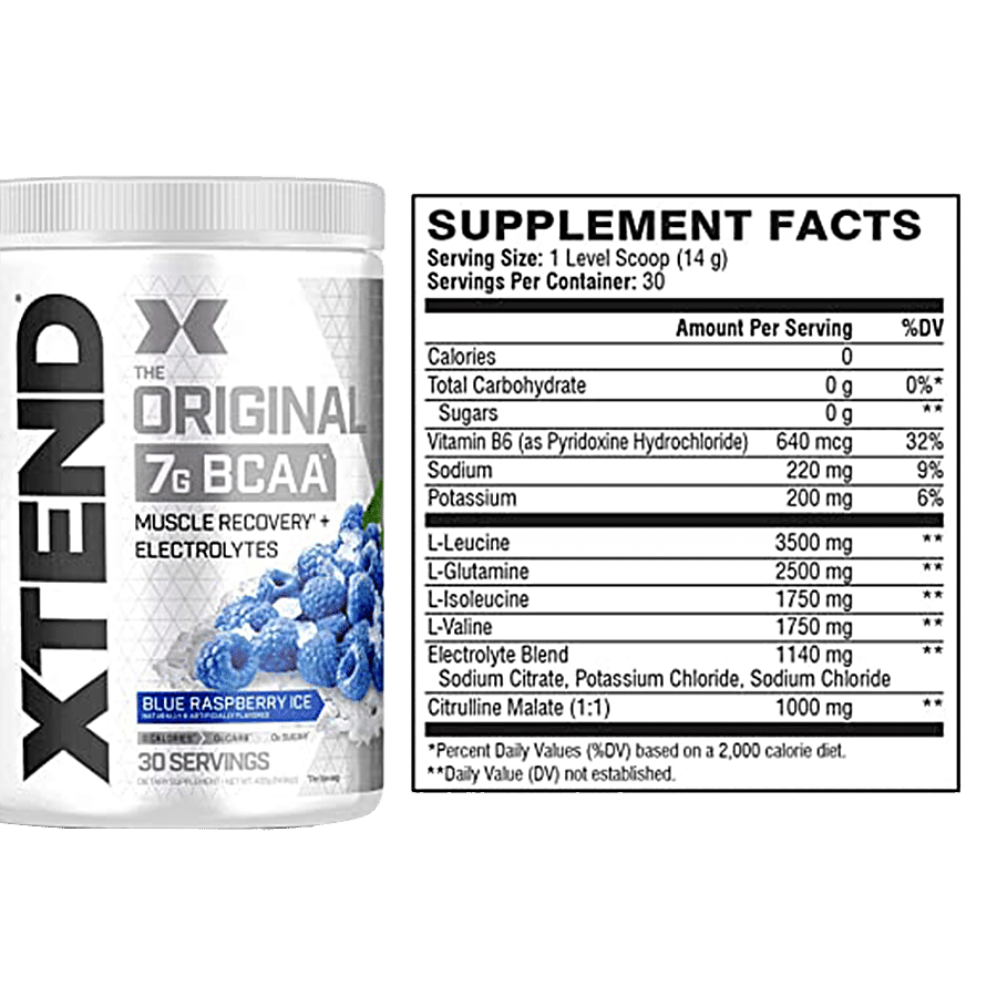 Scivation Xtend BCAA 7 g - Blue Raspberry