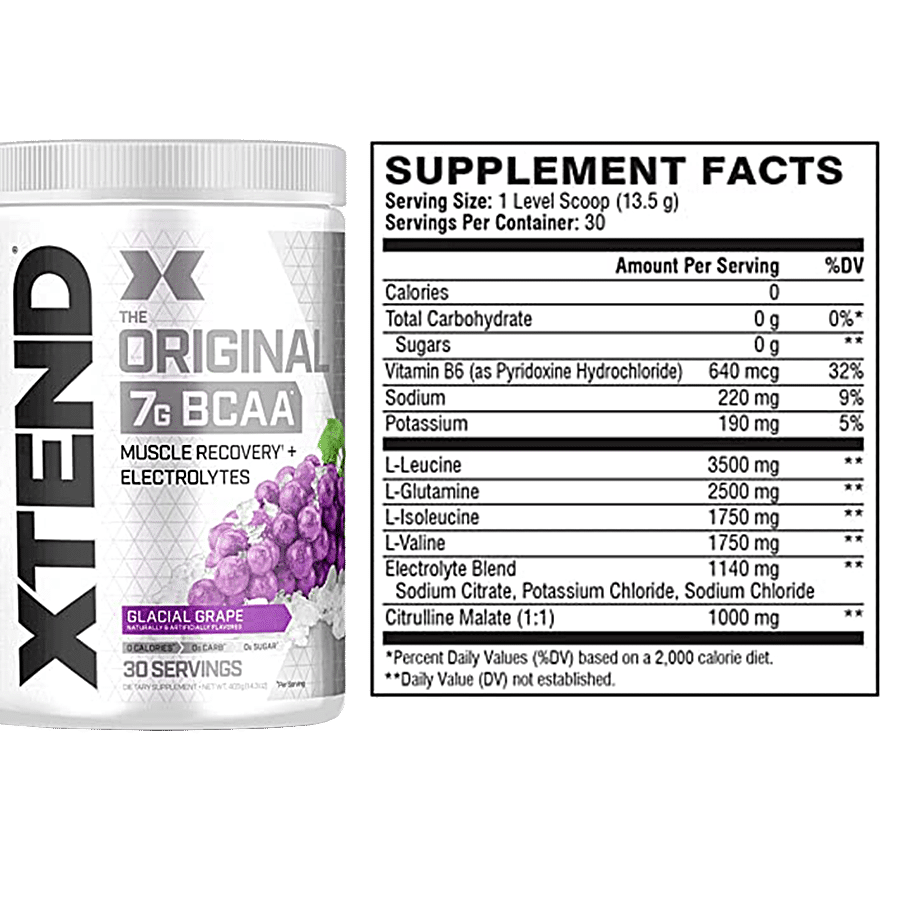 Scivation Xtend BCAA 7 g - Grapes