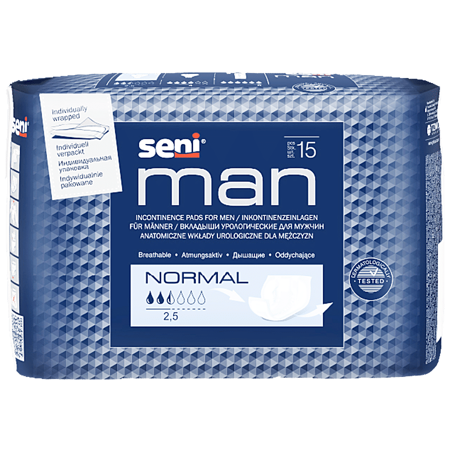 Seni Incontinence Pads - Man Normal