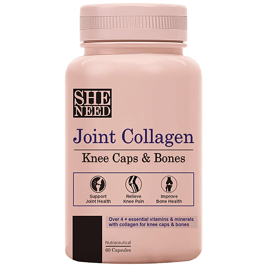 SheNeed Joint Collagen Capsules - For Knee Caps & Bones