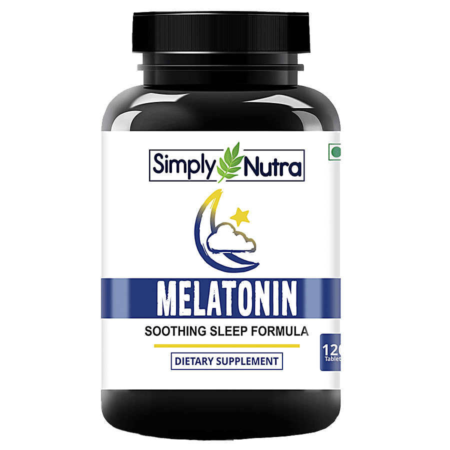 Simply Nutra Melatonin Dietary Supplement Tablets - Sleep Formula