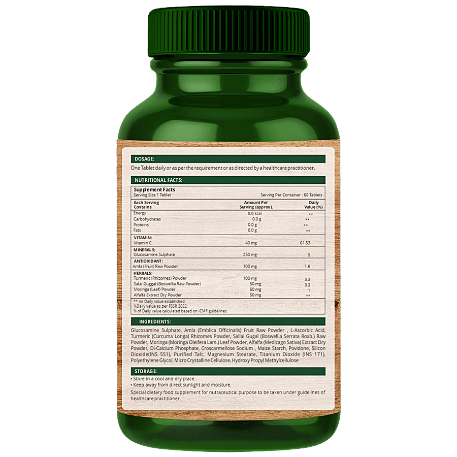 Smart Greens Plant Based Joint Care Formula Tablets