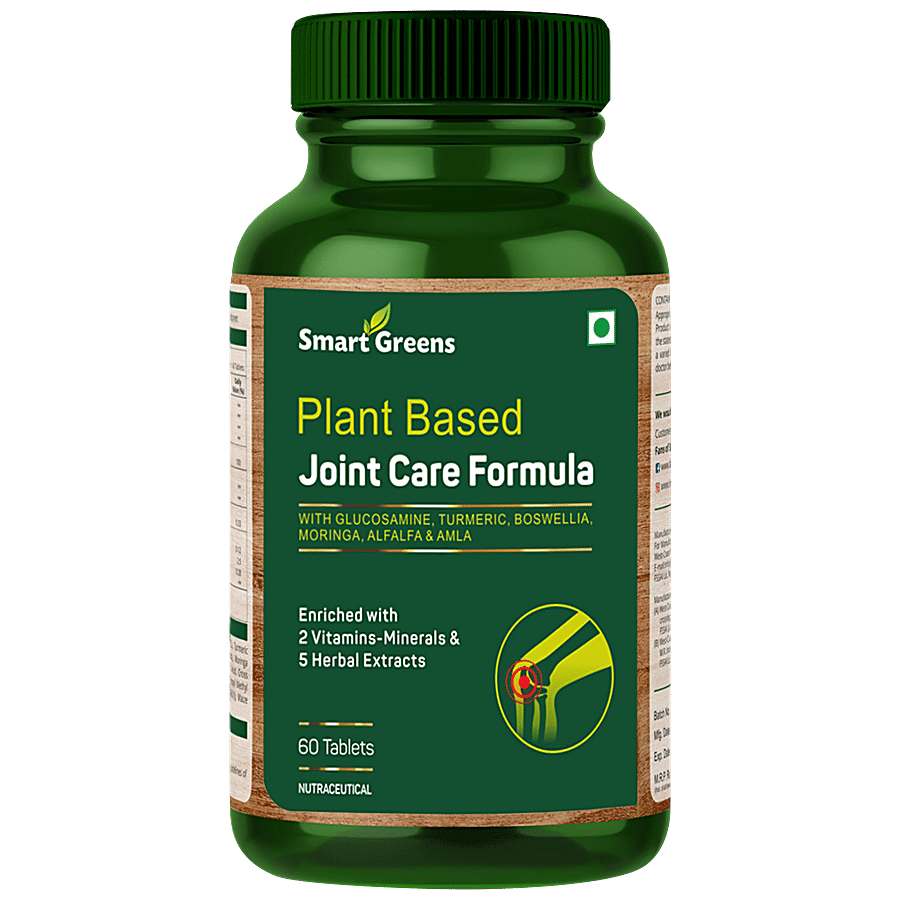 Smart Greens Plant Based Joint Care Formula Tablets