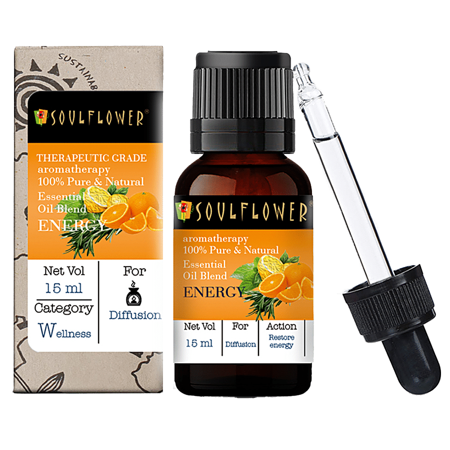 Soulflower Energy Essential Oil