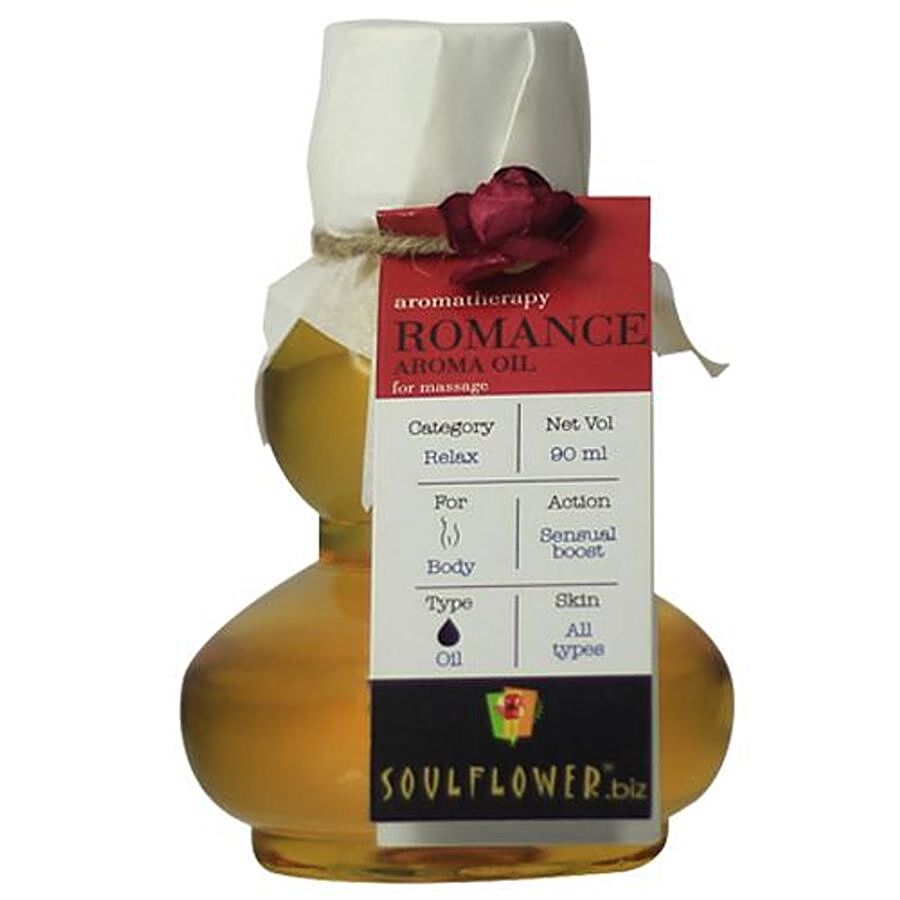 Soulflower Romance Aroma Massage Oil