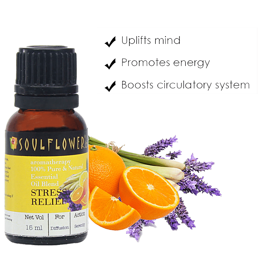 Soulflower Stress Relief Essential Oil