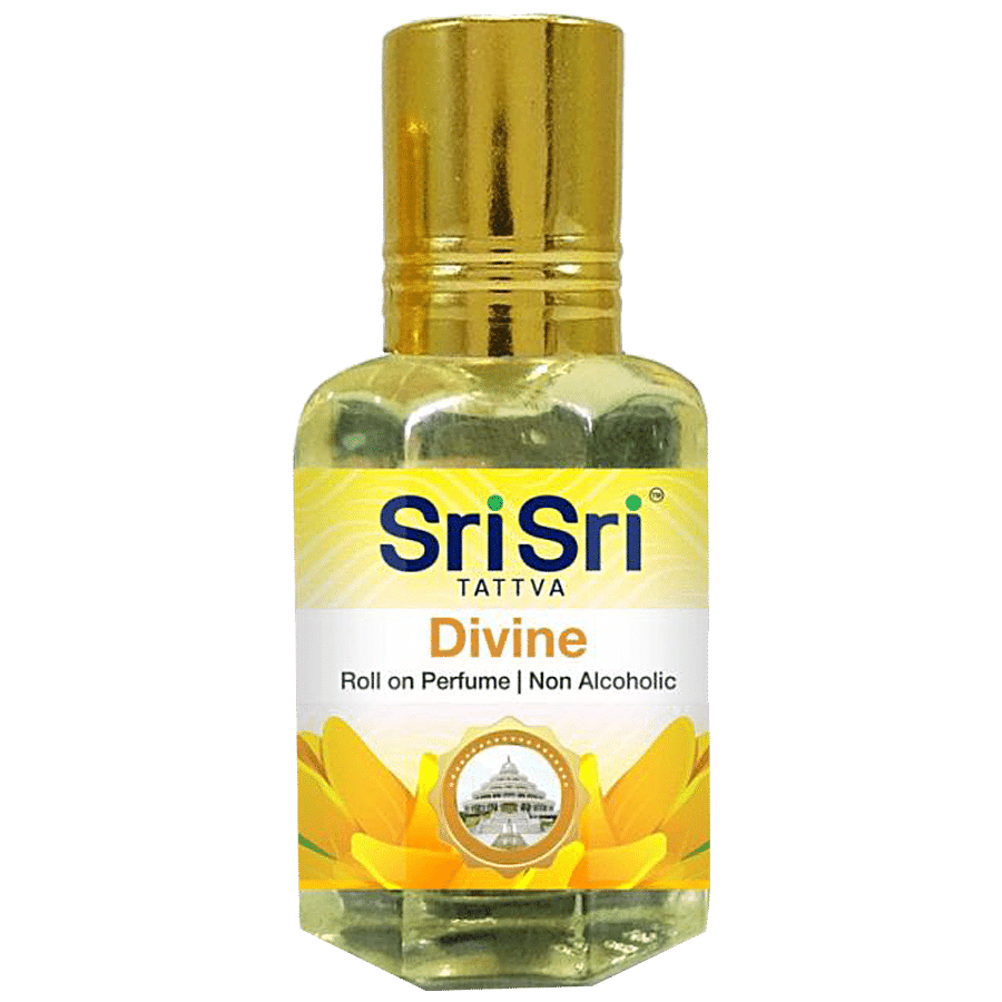 Sri Sri Tattva Divine Roll-On Perfume - Non-Alcoholic