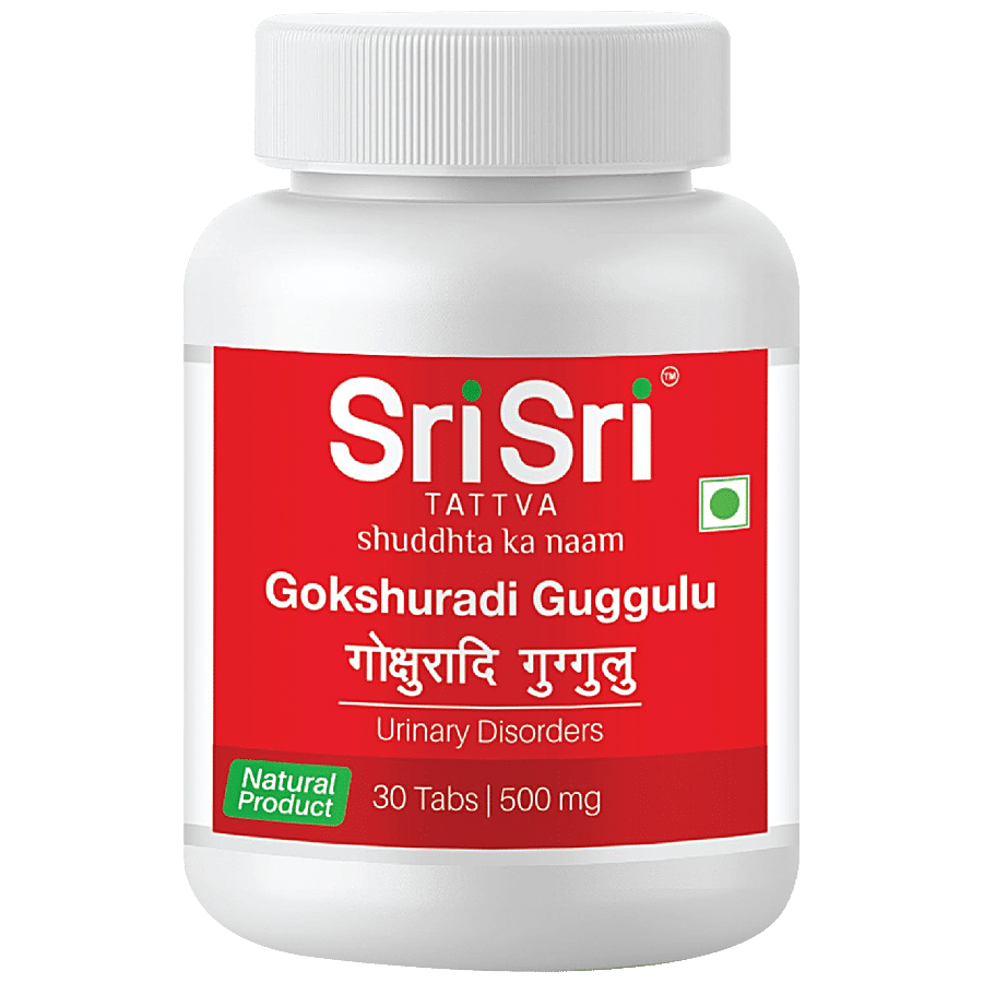 Sri Sri Tattva Gokshuradi Guggulu - Urinary Disorders