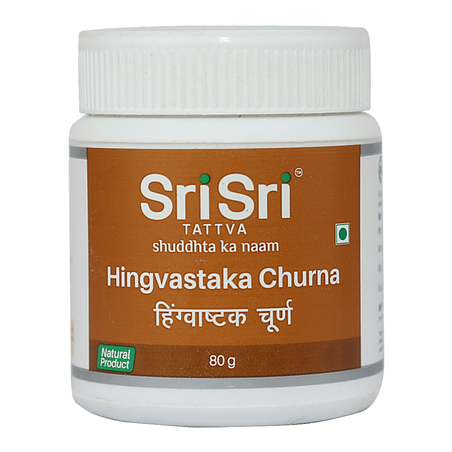 Sri Sri Tattva Hingvastaka Churna - Digestive & Gas Reliever