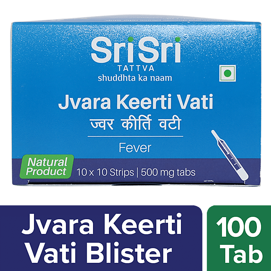 Sri Sri Tattva Jvara Keerti Vati - Fever