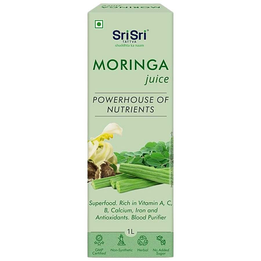 Sri Sri Tattva Moringa Juice - Powerhouse Of Nutrients