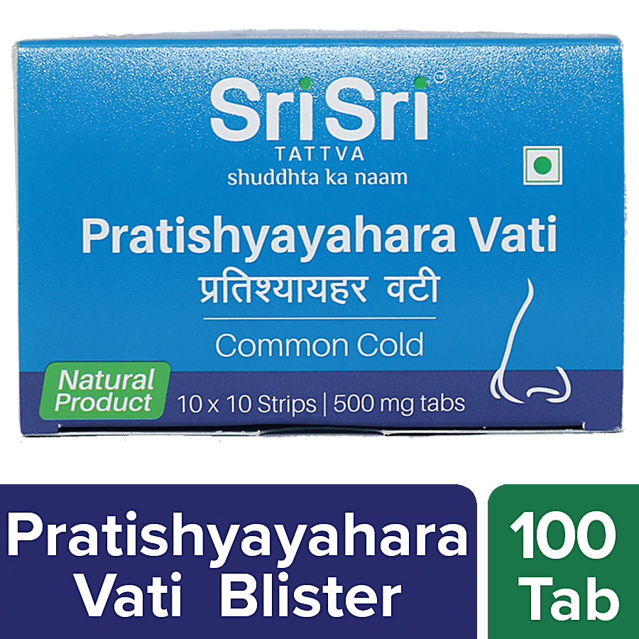 Sri Sri Tattva Pratishyayahara Vati - Common Cold