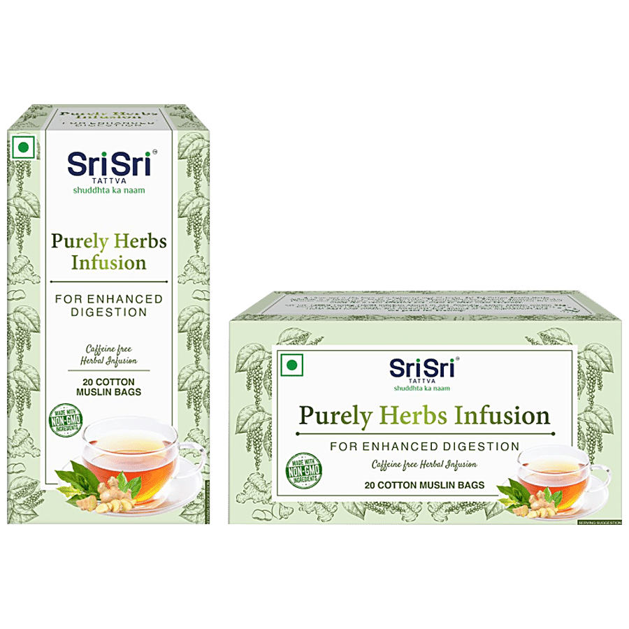 Sri Sri Tattva Purely Herbs Infusion - For Enhanced Digestion