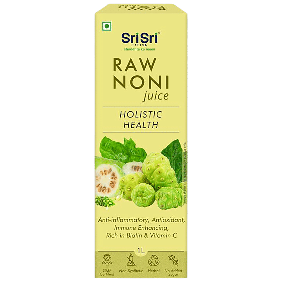 Sri Sri Tattva Raw Noni Juice - Holistic Health