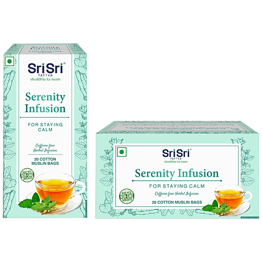 Sri Sri Tattva Serenity Infusion - Helps To Stay Calm