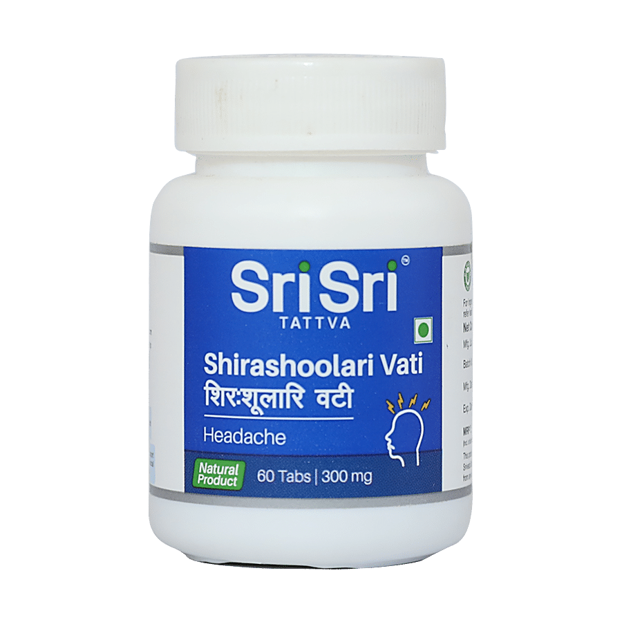 Sri Sri Tattva Shirashoolari Vati - 300 mg