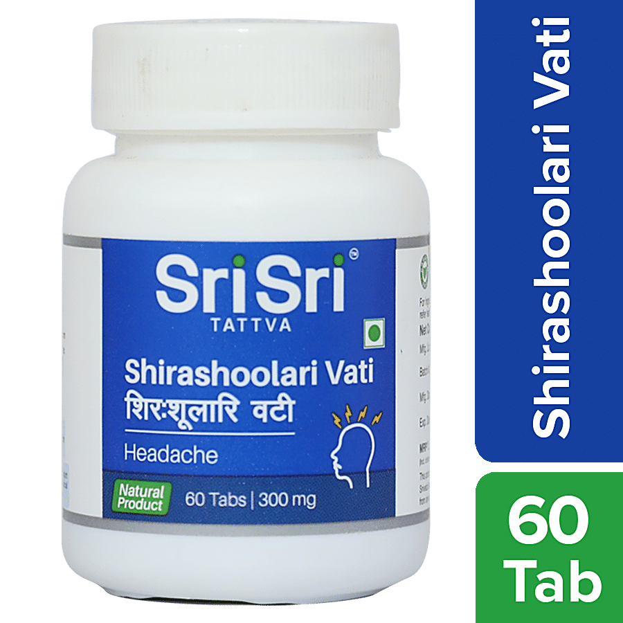 Sri Sri Tattva Shirashoolari Vati - 300 mg