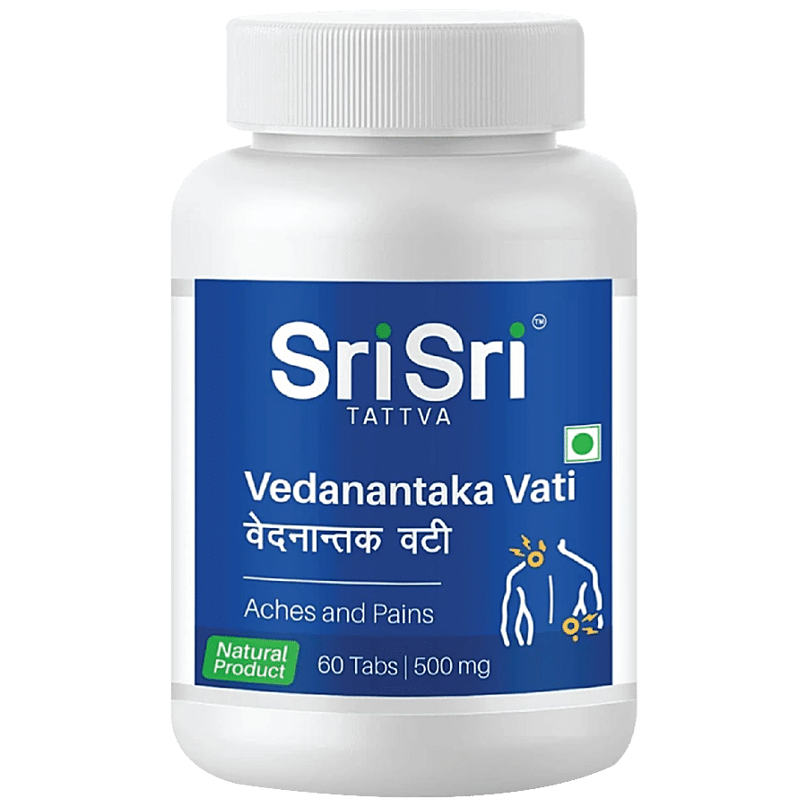 Sri Sri Tattva Vedanantaka Vati Tablet - Aches and Pains 500 mg