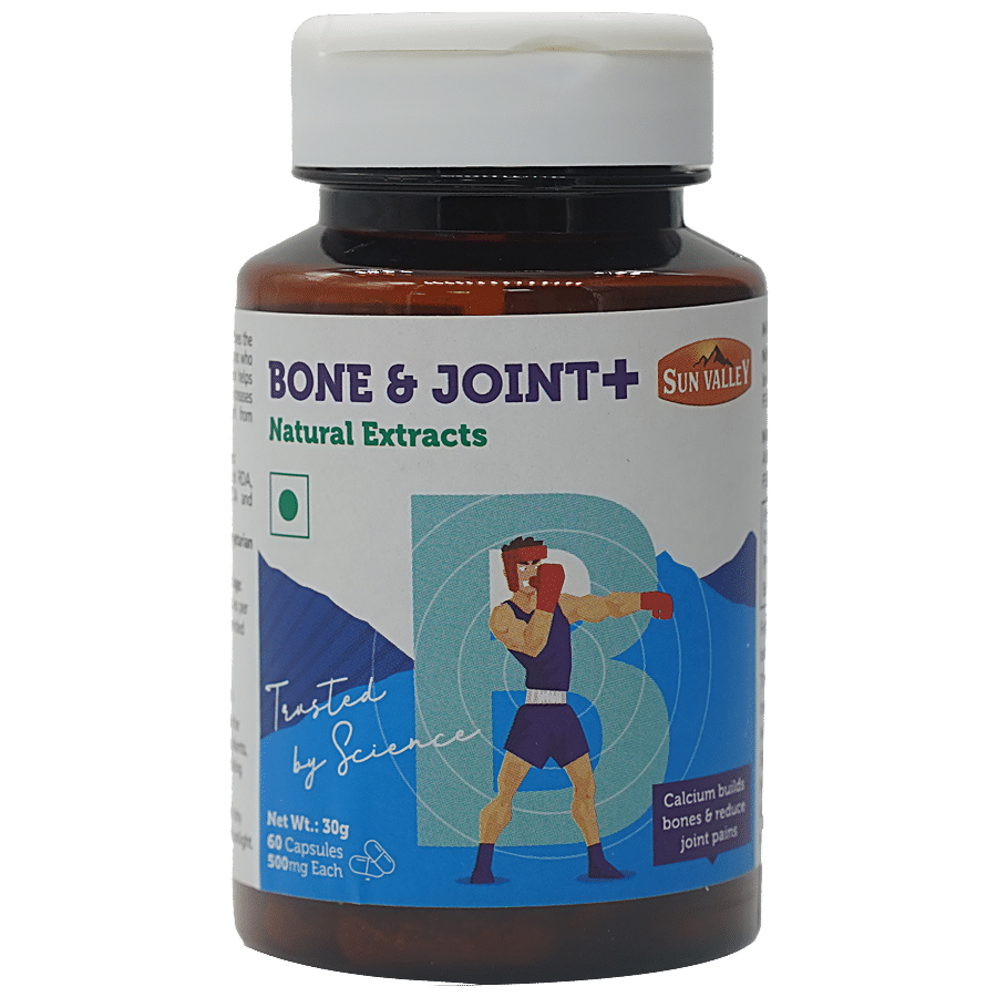 Sun Valley Sun Valley Bone & Joint+ Natural Extracts - Builds Calcium