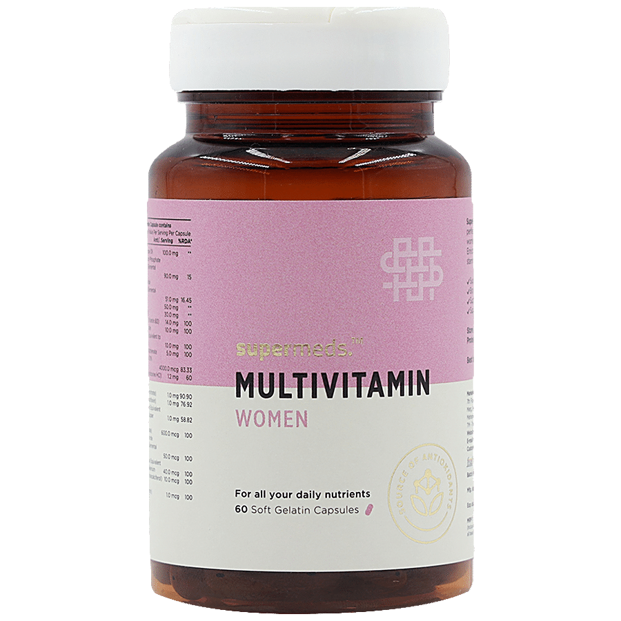 Supermeds Multivitamin Capsule - For Women