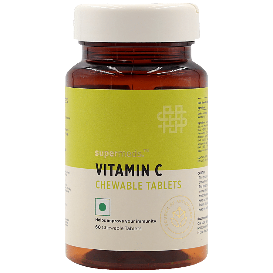 Supermeds Vitamin C Chewable Tablet - Boosts Immunity