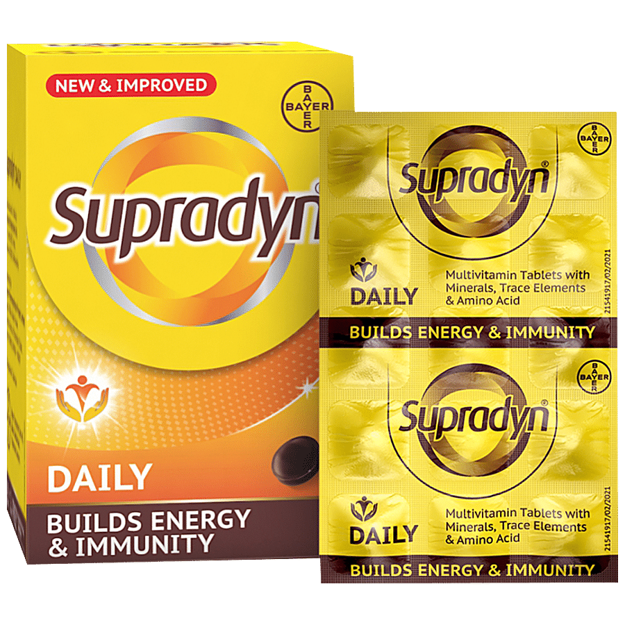 Supradyn Multivitamins Tablets - 11 Vitamins