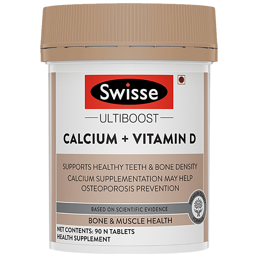 Swisse Ultiboost - Calcium + Vitamin D Tablets