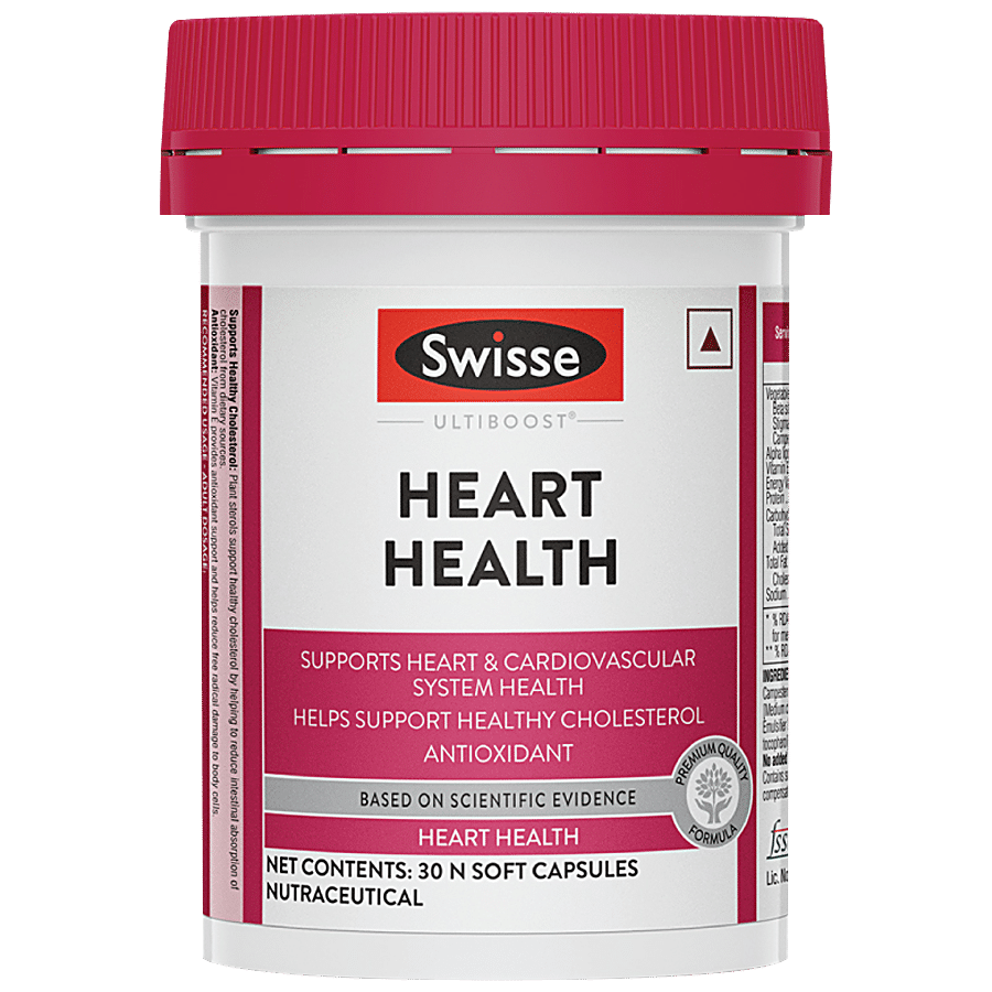 Swisse Ultiboost - Heart Health Soft Capsules