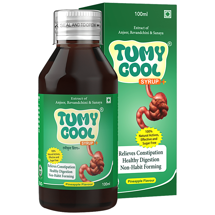 TUMY COOL Syrup For Digestive Disorders - Relieves Constipation