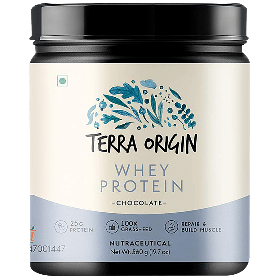 Terra Origin Whey Protein Powder - Repairs & Builds Muscles