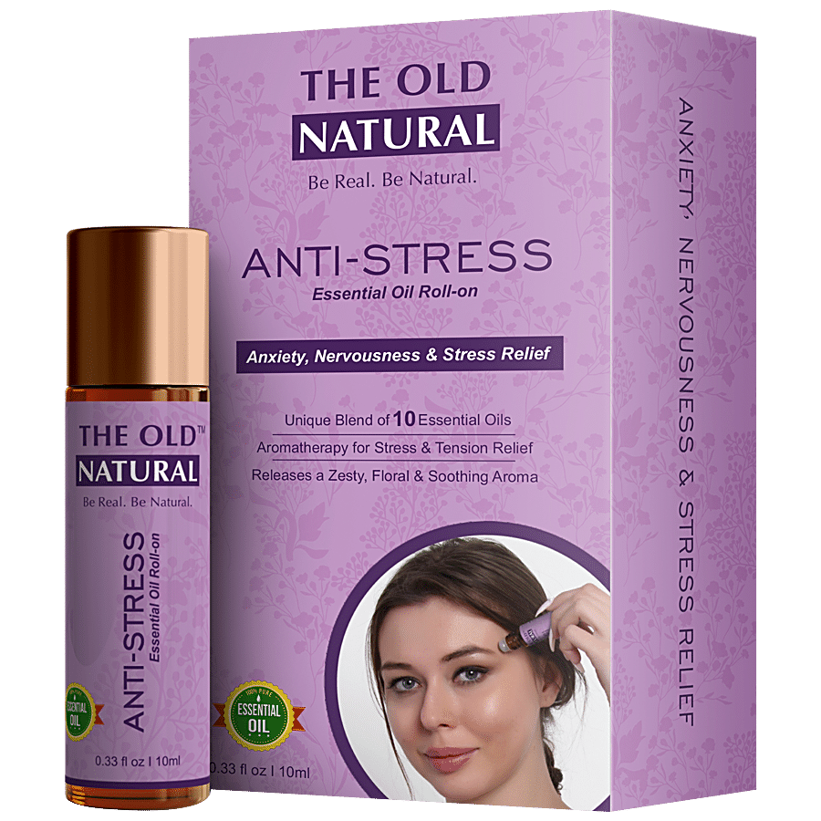 The Old Natural Anti Stress Roll on - For Instant Relief