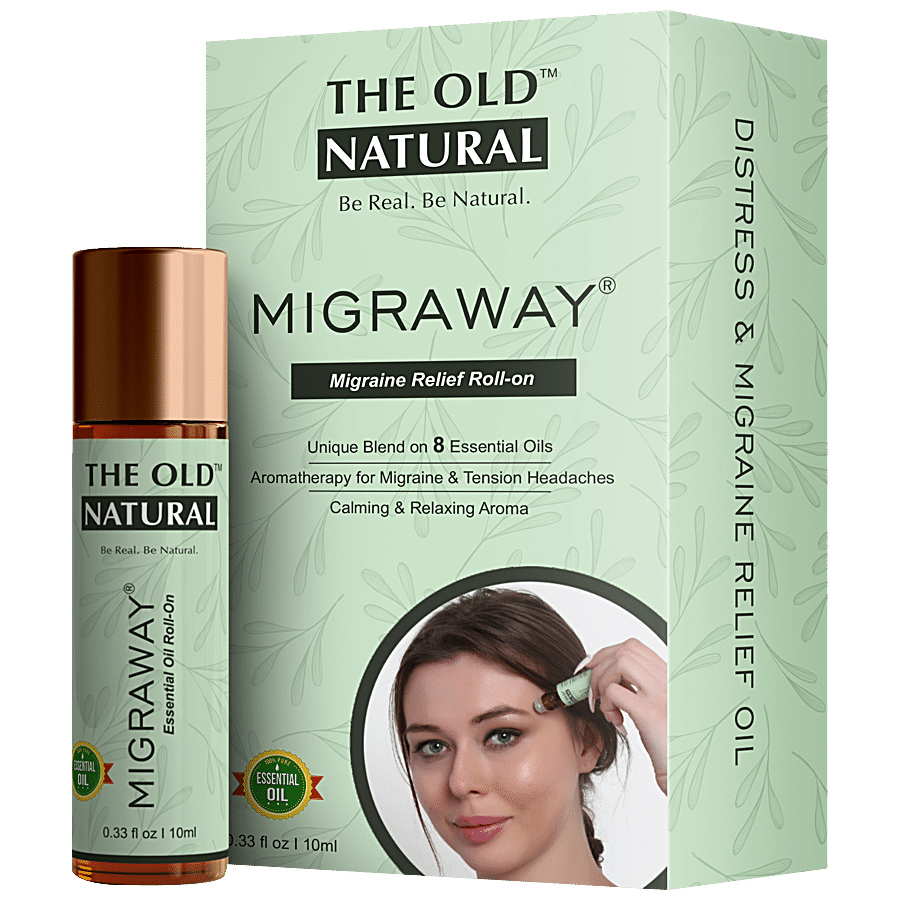 The Old Natural Migraway Roll on - For Instant Relief