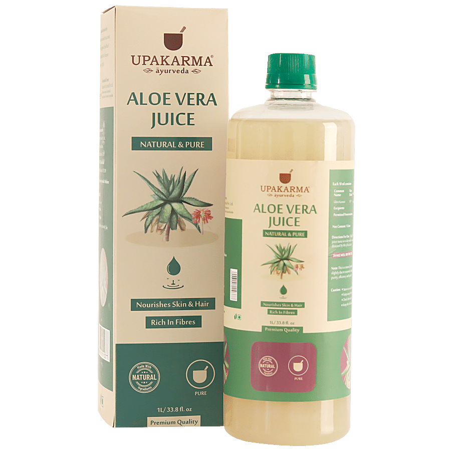 UPAKARMA Aloe Vera Juice - Natural & Pure